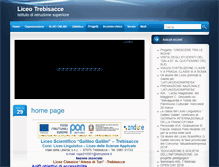 Tablet Screenshot of liceotrebisacce.com